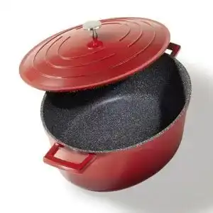 Aluguss braeter stoneline cocotte braeter mit deckel induktion