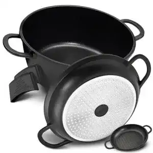 Aluguss braeter tless 2in1 aluguss braeter mit deckel
