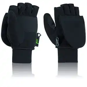 Angelhandschuhe fuse handschuh klapp faeustling schwarz