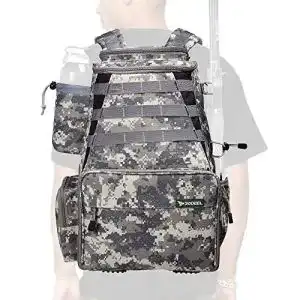 Angelrucksack mit rutenhalter rodeel angelzubehoer rucksack