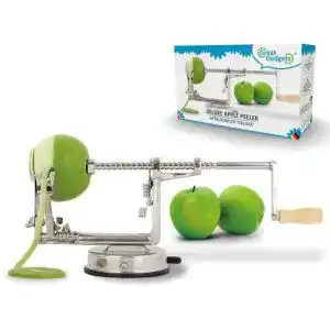 Apfelschäler - apfelschaeler greatgadgets deluxe aus gehaertetem aluminium
