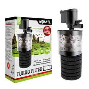 Aquarium innenfilter aquael filter turbo 1000 n schwarz