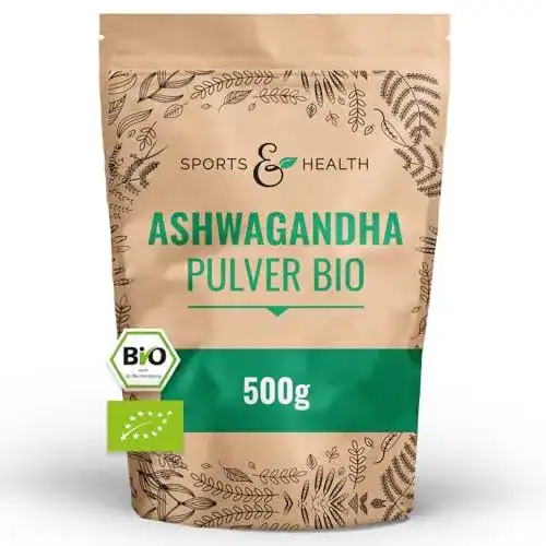 Ashwagandha Pulver von CDF Sports & Health Solutions – 500g