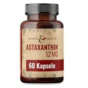Astaxanthin cdf sports health solutions 12 mg depot softgel