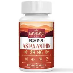 Astaxanthin rapsdayci liposomales weichkapseln 8mg per serving