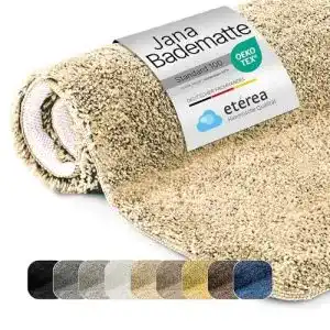Badematten eterea himmlische qualitaet badematte rutschfest