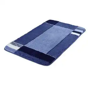 Badematten kleine wolke badteppich padova blau 60 x 100 cm