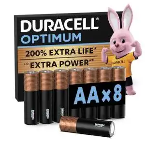 Batterie duracell optimum aa 8 stueck