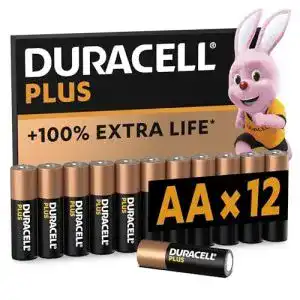 Batterie duracell plus aa 12 stueck langlebige power aa
