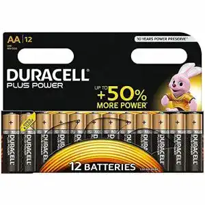 Batterie duracell plus aa n 12er pack
