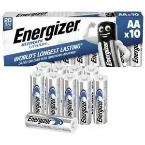 Batterie energizer ultimate fr6 mignon aa lithium 3000 mah