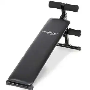 Bauchtrainer physionics sit up bank mit beinfixierung klappbar
