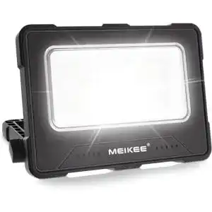 Baustrahler meikee 80w led 12000mah led arbeitsleuchte akku