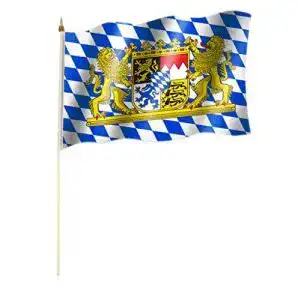 Bayern flagge sportfanshop24 stockflagge stockfahne bayern 1