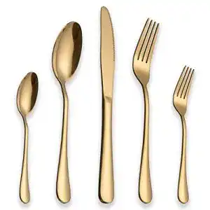Besteck gold berglander besteck set 30 teilig aus edelstahl 1