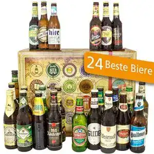 Bier adventskalender monatsgeschenke de 24x biere der welt