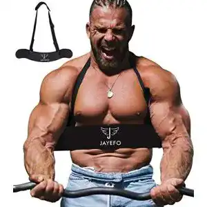 Bizeps blaster jayefo sport arm blaster fuer bizeps ez curl bar
