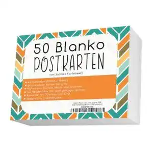 Blanko postkarten sophies kartenwelt blanko postkarten set