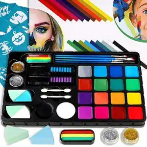 Bodypainting farbe flyish direct bodypainting schminke gesicht