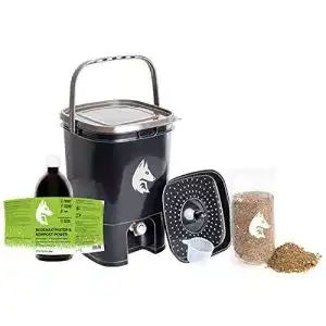 Bokashi eimer fairfox bokashi starter set profi schwarz eimer