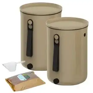 Bokashi eimer natursache i bokashi eimer 2er set nachhaltige