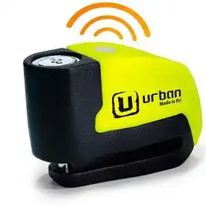 Bremsscheibenschloss urban ur6 mit alarm 120db on off
