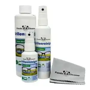 Brillenreiniger pandacleaner set 400ml 50ml spray