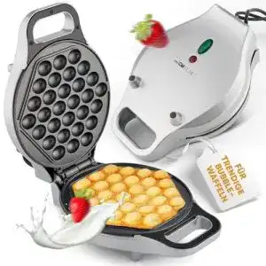 Bubble waffeleisen clatronic waffeleisen