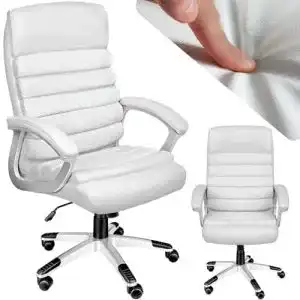 Buerostuhl weiss tectake design buerostuhl schreibtischstuhl