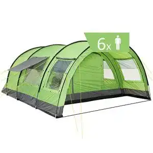 Campfeuer tunnelzelt campfeuer zelt relax6 fuer 6 personen