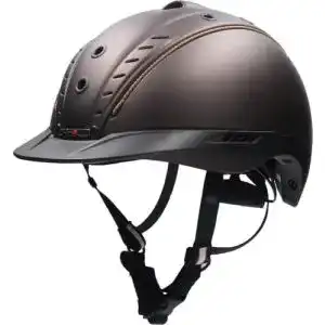 Casco reithelm casco reithelm mistrall 2 dunkelbraun s m