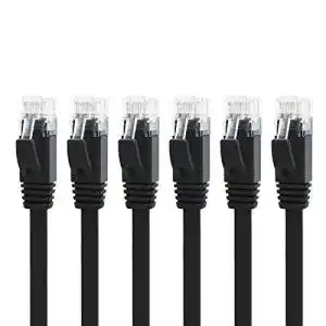 Cat6 kabel yauhody lan kabel 1m cat 6 netzwerkkabel flach