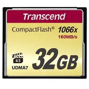 Cf karte transcend 32gb compactflash 1000 speicherkarte