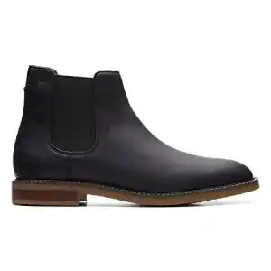 Chelsea boots herren clarks herren jaxen chelsea stiefel black