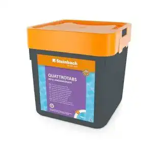 Chlortabletten pool steinbach poolpflege quattrotabs 200g