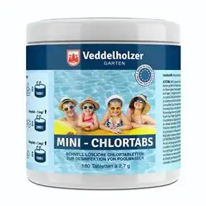 Chlortabletten pool veddelholzer 180 mini chlortabletten