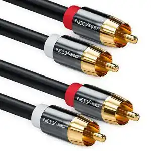 Cinch kabel deleycon 2m cinch kabel stereo audio cinch rca