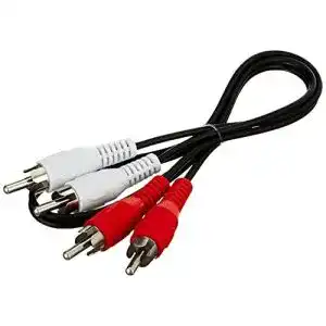 Cinch kabel goobay 50097 stereo cinchkabel 05m 2x