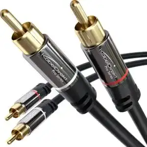 Cinch kabel kabeldirekt 1 m cinch kabel stereo audio kabel 2 x 2