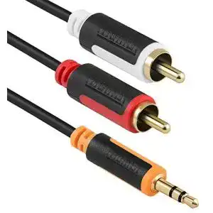 Cinch kabel mumbi 12563 y audiokabel 3 5mm klinke a 2x cinch
