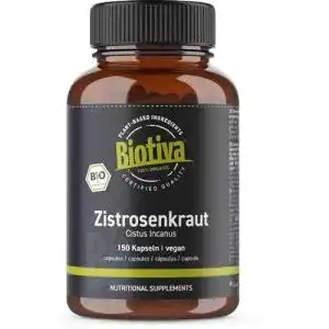 Cistus kapseln biotiva zistrosenkraut bio 150 kapseln