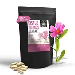 Cistus kapseln foodfrog cistus incanus extrakt 40 polyphenole