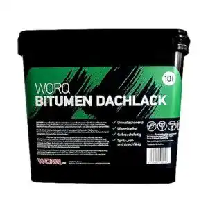 Dachbeschichtung worq pro worq 10l bitumen dachlack