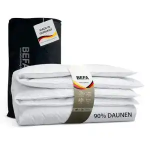 Daunendecke 200 x 200 befa natur made in germany