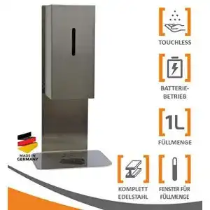 Desinfektionsspender tisch mymaxxi mobiler hand