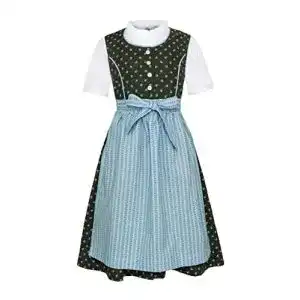 Dirndl kinder isar trachten kinder dirndl 3 tlg kleid bluse schuerze 1