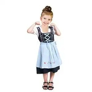 Dirndl kinder paeceioni kinder dirndl 3 teilig dik06 gr 104