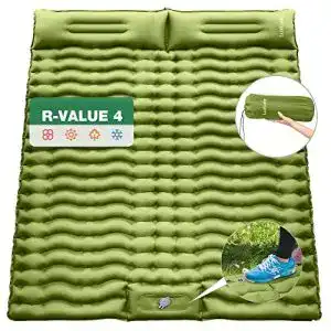 Doppel isomatte luxtude isomatte 2 personen 200x140cm