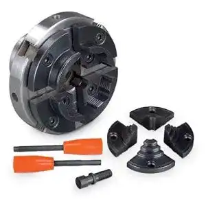 Drechselfutter holzstar 4 backenfutter set 2 o 100 mm m33 x 35