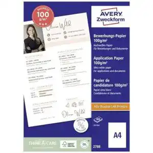 Druckerpapier 100g avery zweckform 2788 business inkjet